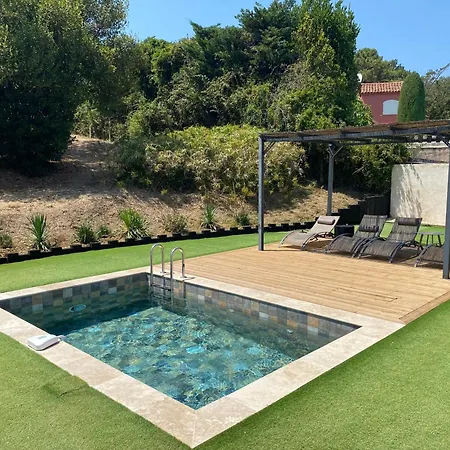 Semesterbostad Grimaud-maison 4 Pers - Piscine *