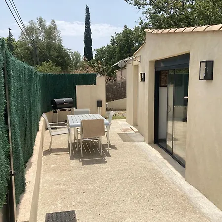 בית נופש Grimaud-maison 4 Pers - Piscine גרימו