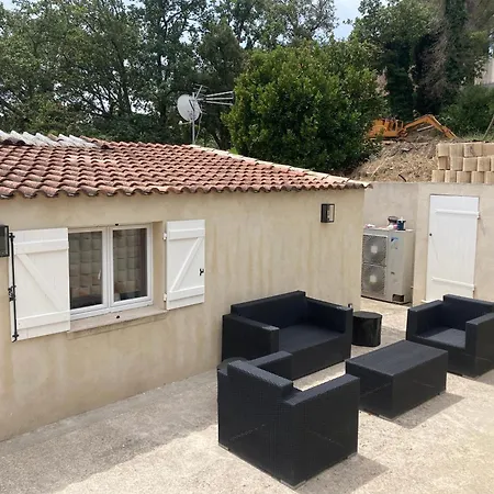 Grimaud-maison 4 Pers - Piscine غريمو