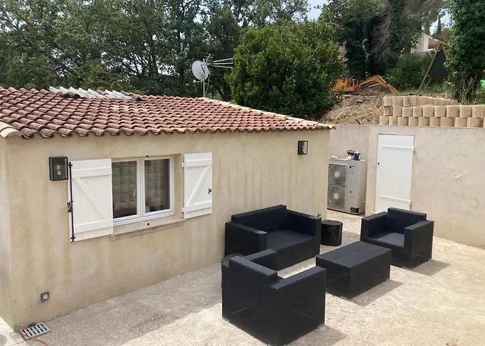 Grimaud-maison 4 Pers - Piscine غريمو